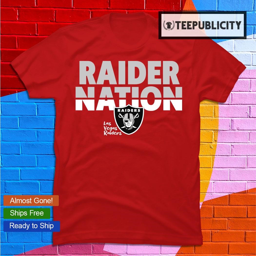 Raider Nation Logo Las Vegas Raiders T-shirt, hoodie, sweater