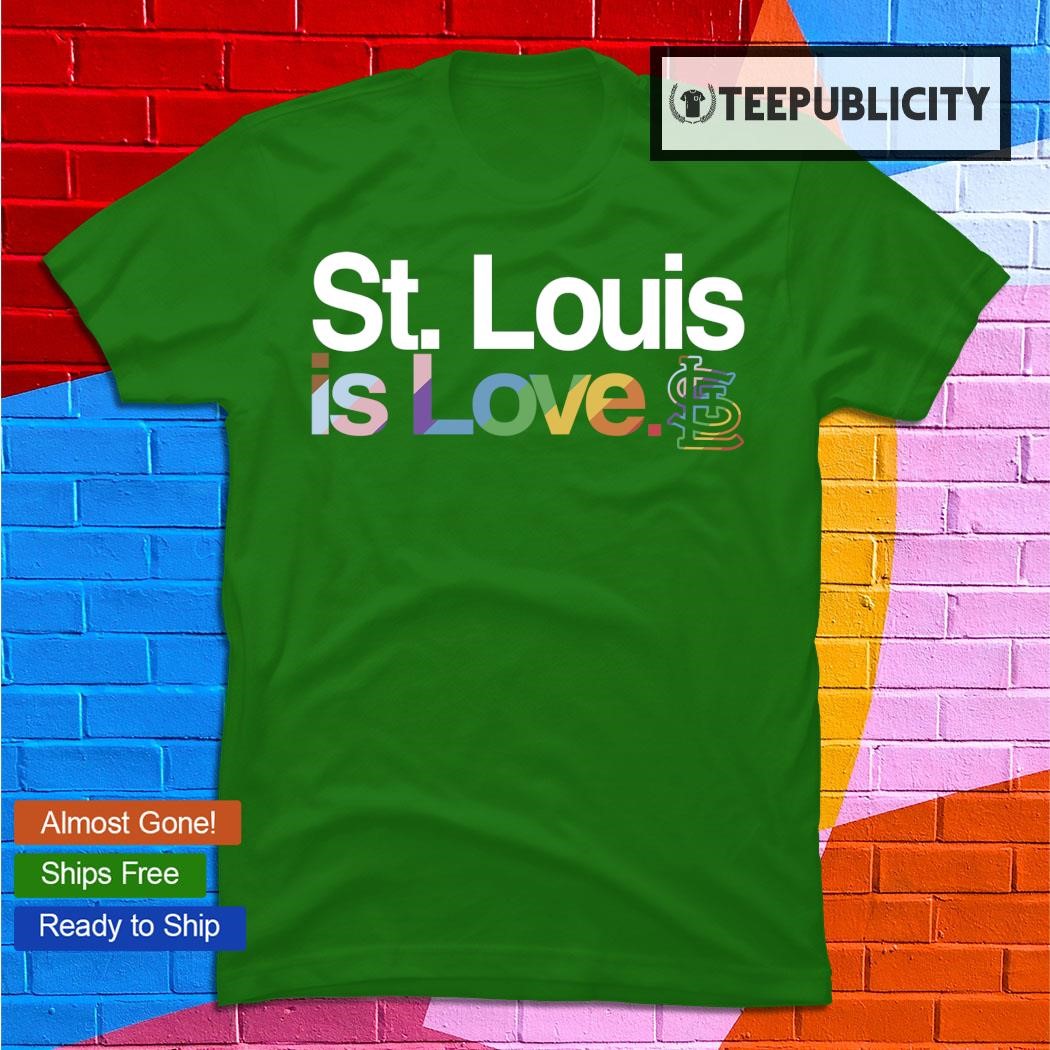 LGBTQ+ St. Louis Cardinals is love pride logo 2023 T-shirt, hoodie,  sweater, long sleeve and tank top