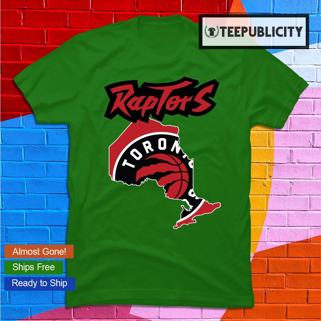 Toronto Raptors Map logo T-shirt, hoodie, sweater, long sleeve and