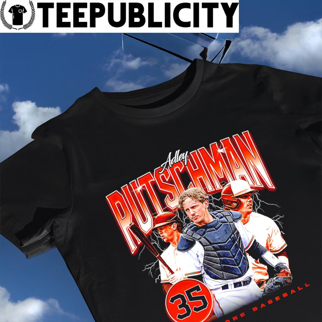 Adley Rutschman Baltimore Orioles lightning retro shirt, hoodie