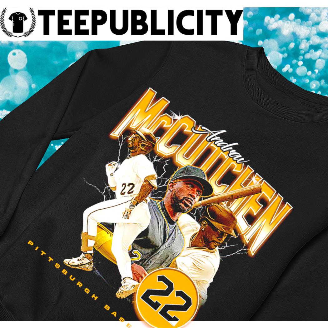 Andrew McCutchen Pittsburgh Pirates Lightning retro shirt, hoodie