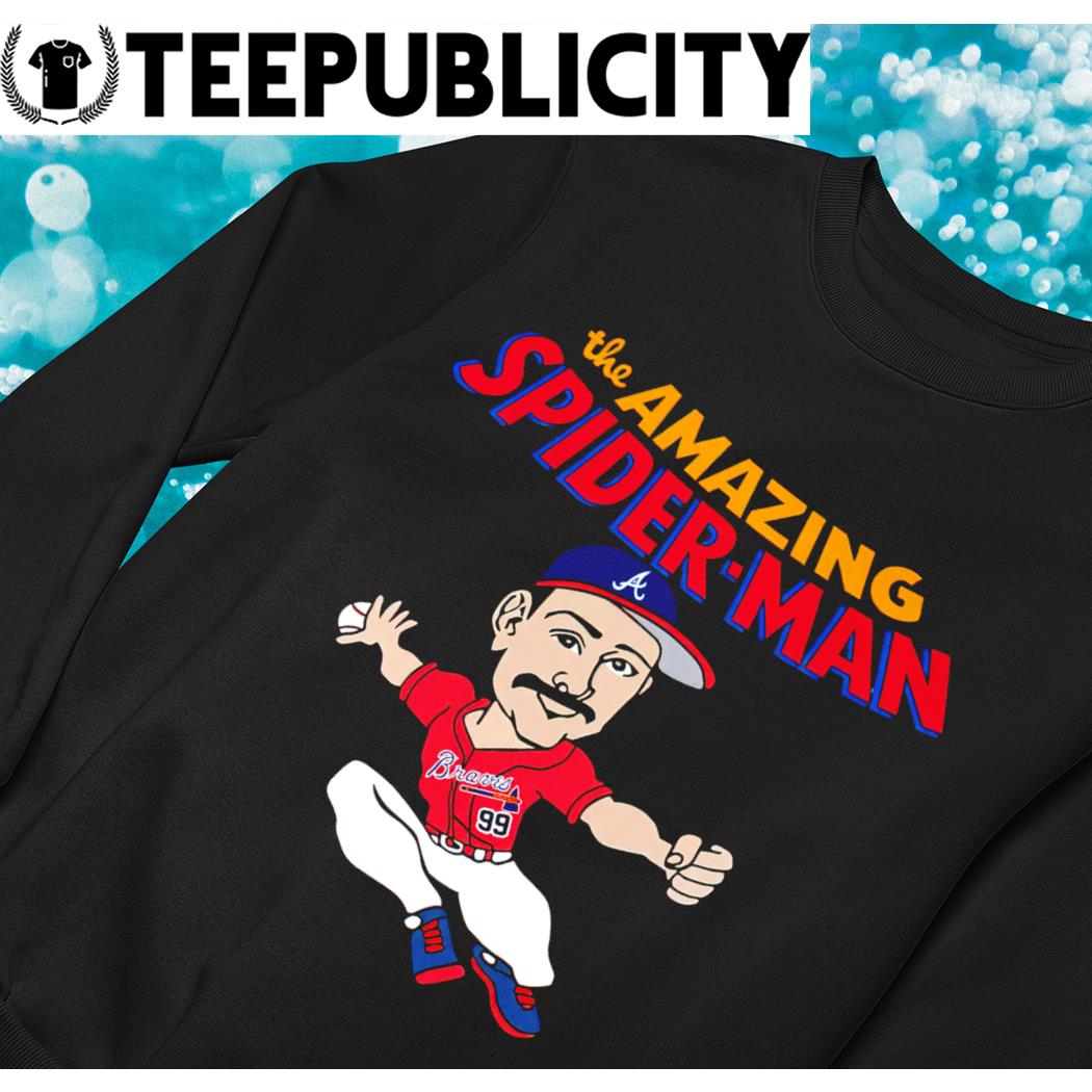 Official Spencer strider atlanta braves the amazing spiderman T