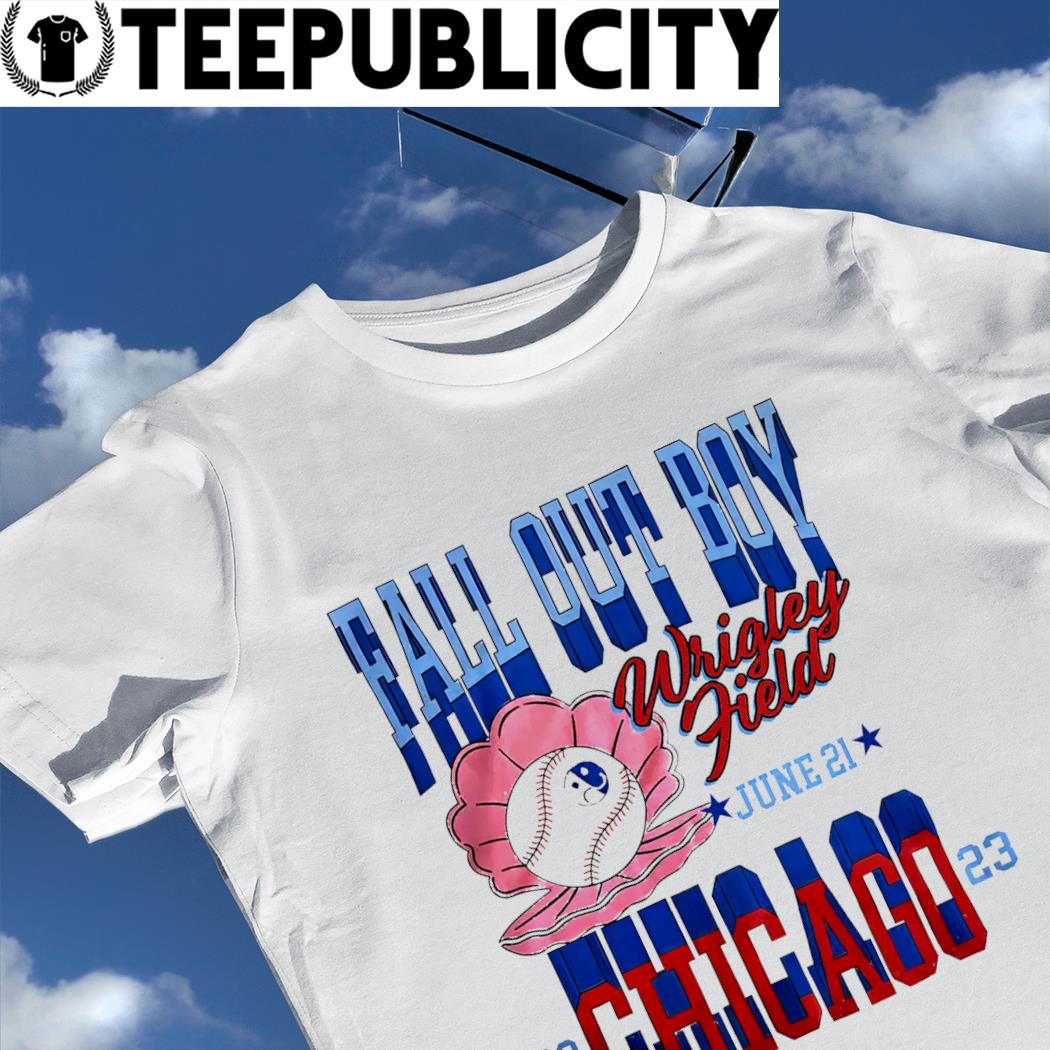 Fall out boy Wrigley Field Chicago 2023 baseball shirt, hoodie