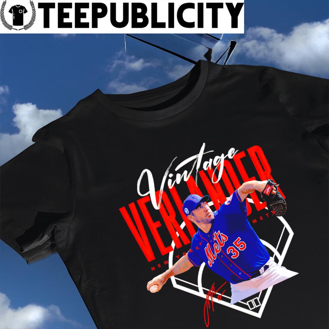 Justin Verlander New York Mets vintage signature 2023 shirt