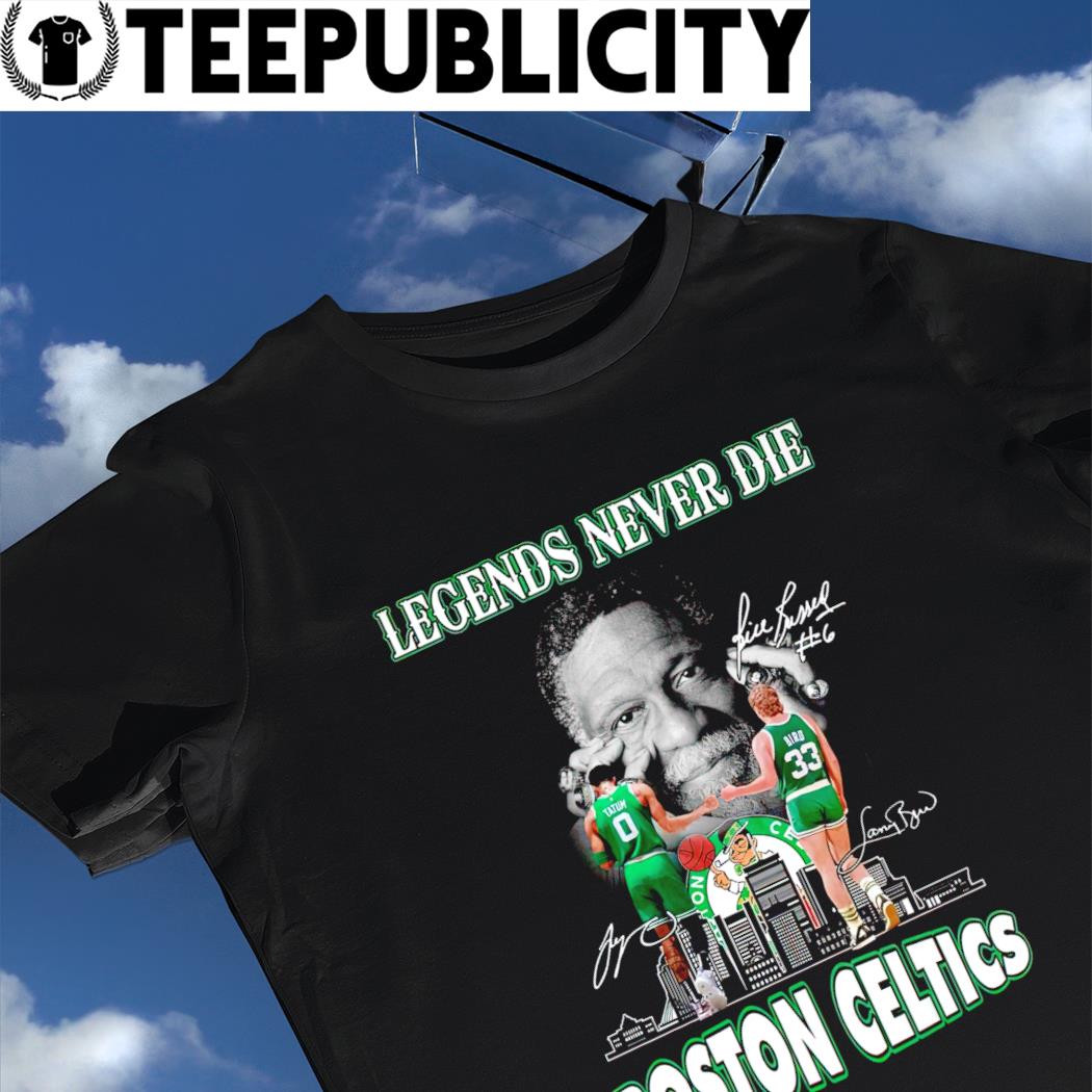 Boston Celtics Jayson Tatum And Larry Bird Legends Never Die