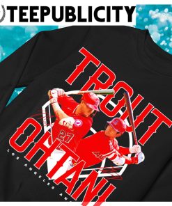 Mike Trout 27 Los Angeles Angels baseball player Vintage shirt