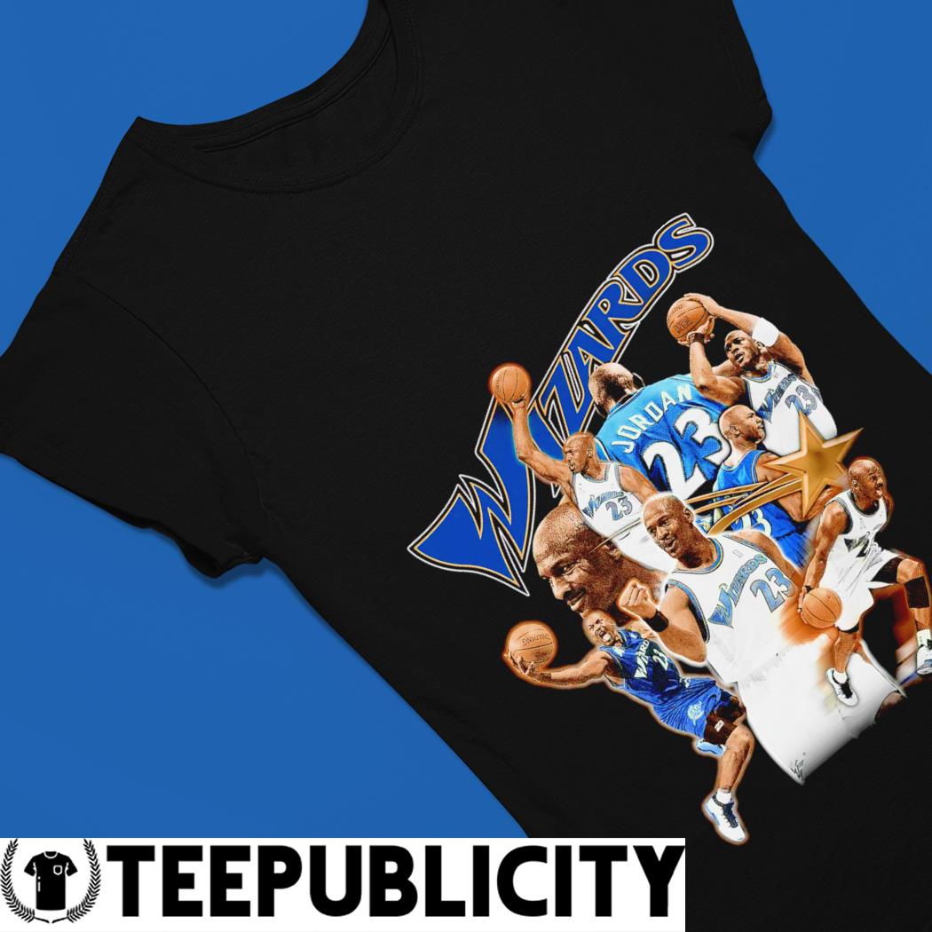 Vintage 90s NIKE NBA Washington Wizards Michael Air Jordan T-Shirt