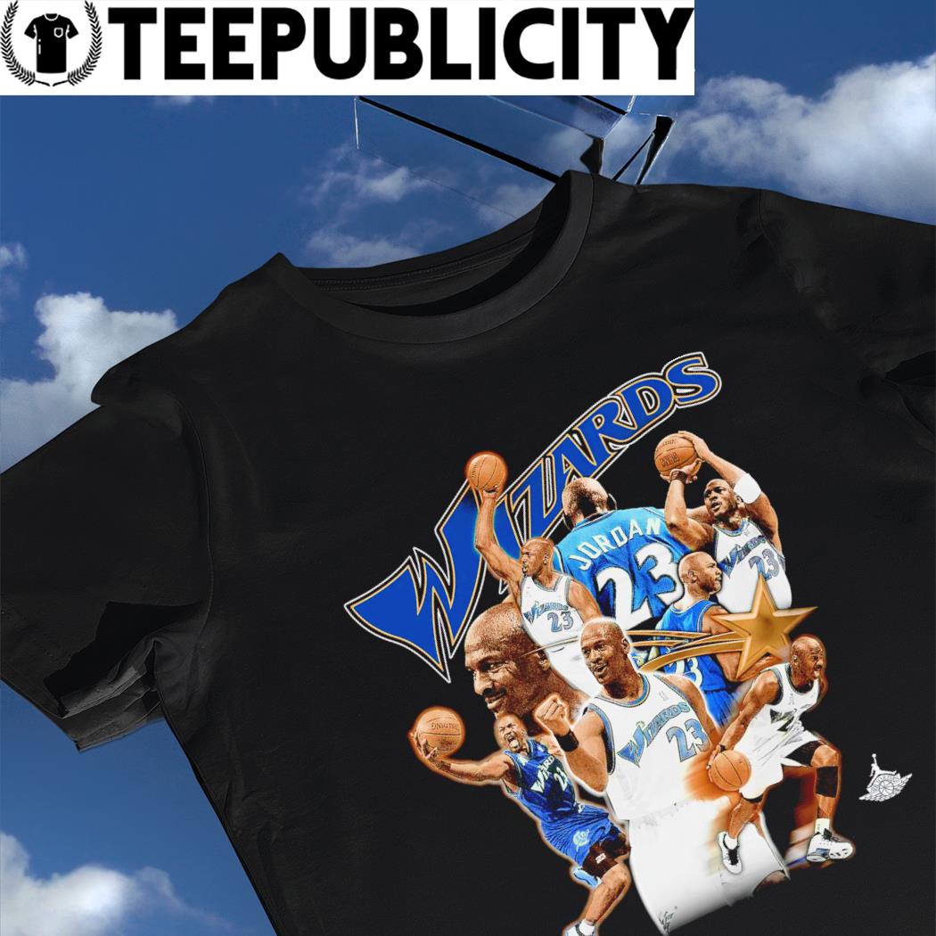 CustomCat Washington Wizards Retro NBA T-Shirt Royal / M