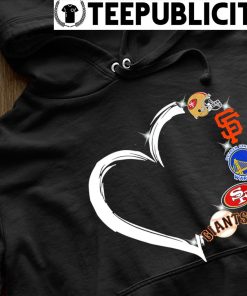 San Francisco 49ers Warriors Giants teams logo 2023 T-shirt, hoodie,  sweater, long sleeve and tank top