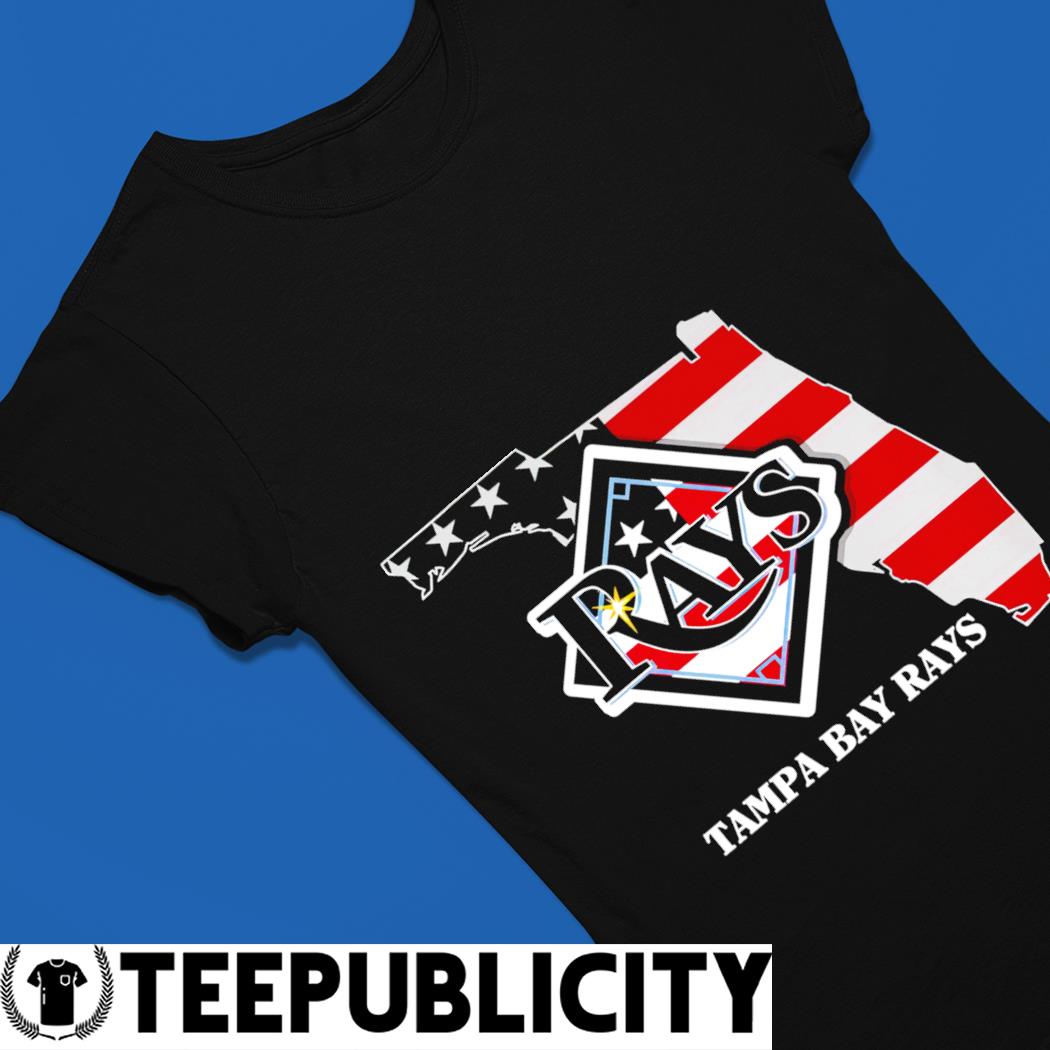 FREE shipping Tampa Bay Rays American Flag shirt, Unisex tee