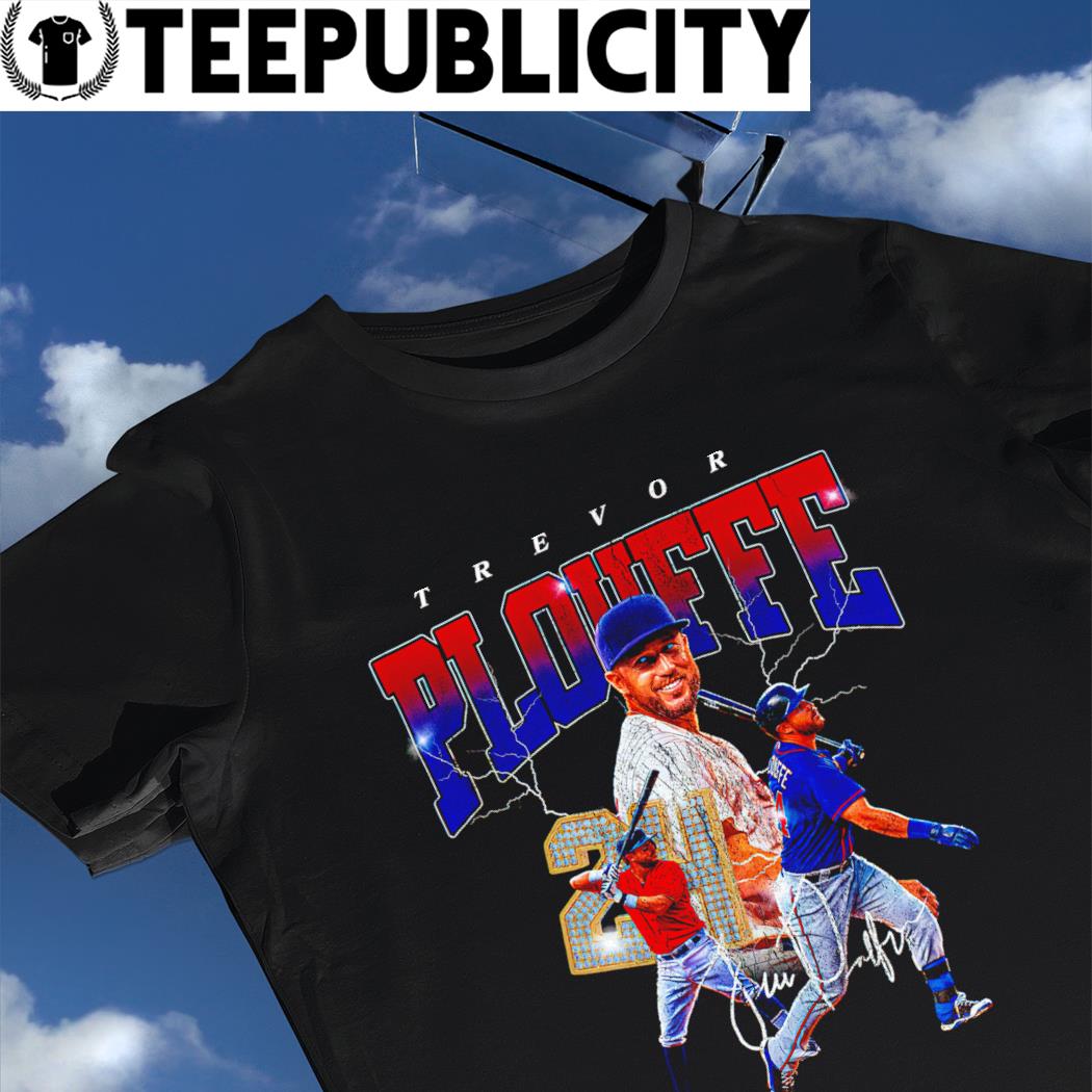 Trevor Plouffe Philadelphia Phillies retro signature series shirt