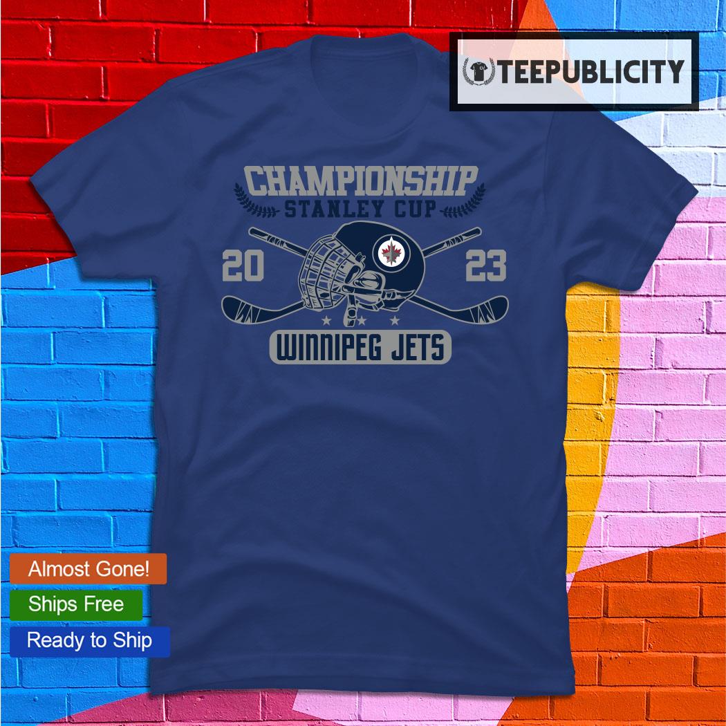 Winnipeg Jets Ice Hockey 2023 Championship Stanley Cup Logo T-shirt,Sweater,  Hoodie, And Long Sleeved, Ladies, Tank Top