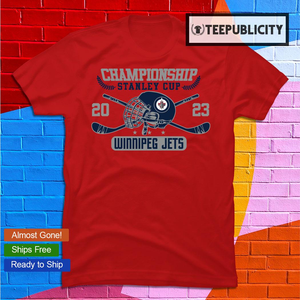 Winnipeg Jets ice hockey 2023 Championship Stanley Cup logo T-shirt –  Emilytees – Shop trending shirts in the USA – Emilytees Fashion LLC – Store   Collection Home Page Sports & Pop-culture Tee