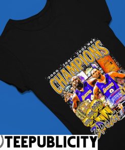 Lakers 3 Peat Shirt, Lakers Champions T-Shirt