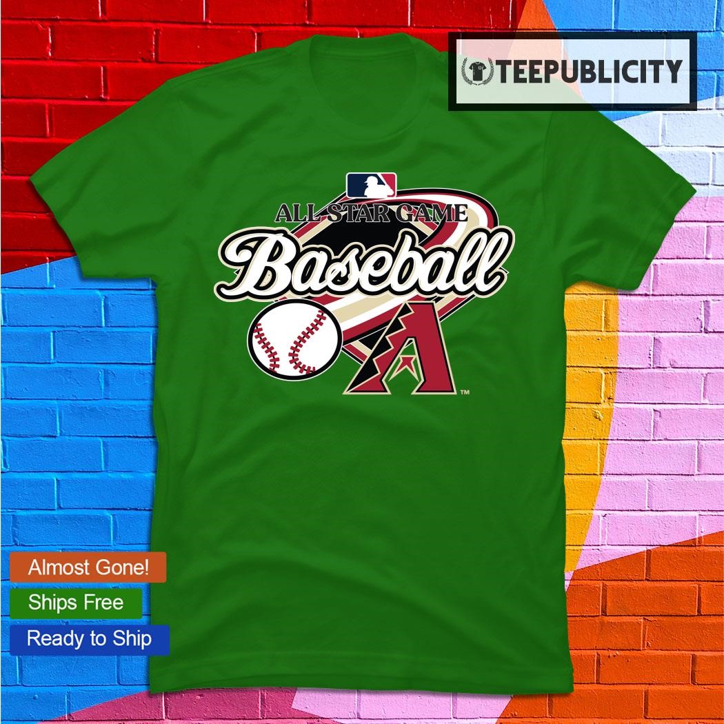 All Star Game Baseball Arizona Diamondbacks logo T shirt - Limotees