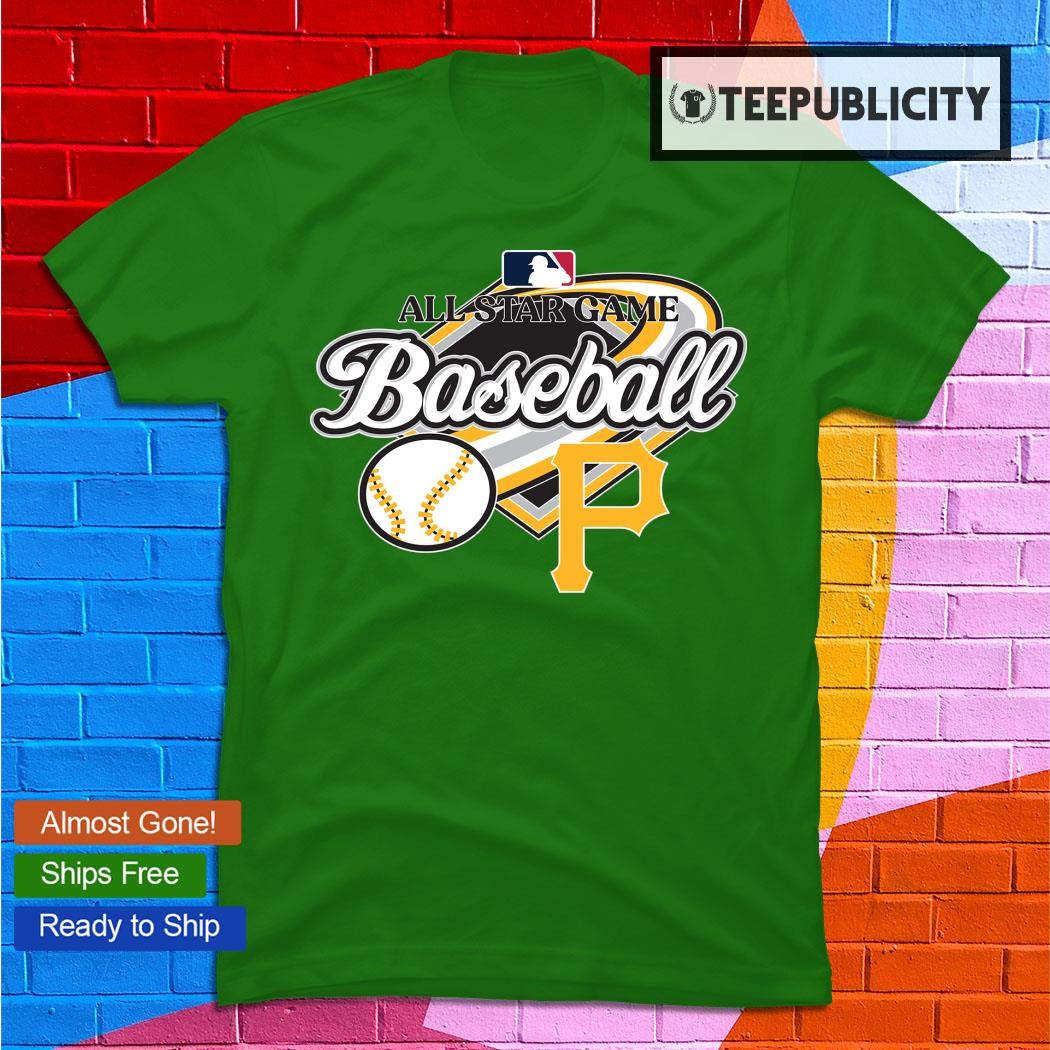 MLB Pittsburgh Pirates Women's Team Color Gradient V-Neck T-Shirt