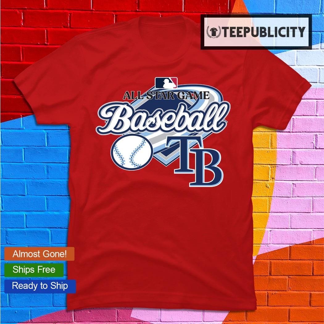 Rays Baseball TB T-shirt Design