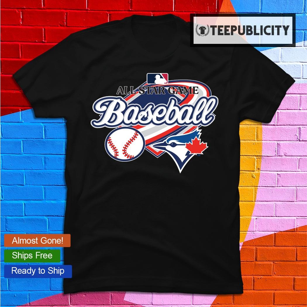 Baseball Champion Toronto Blue Jays All Star Game logo T-shirt