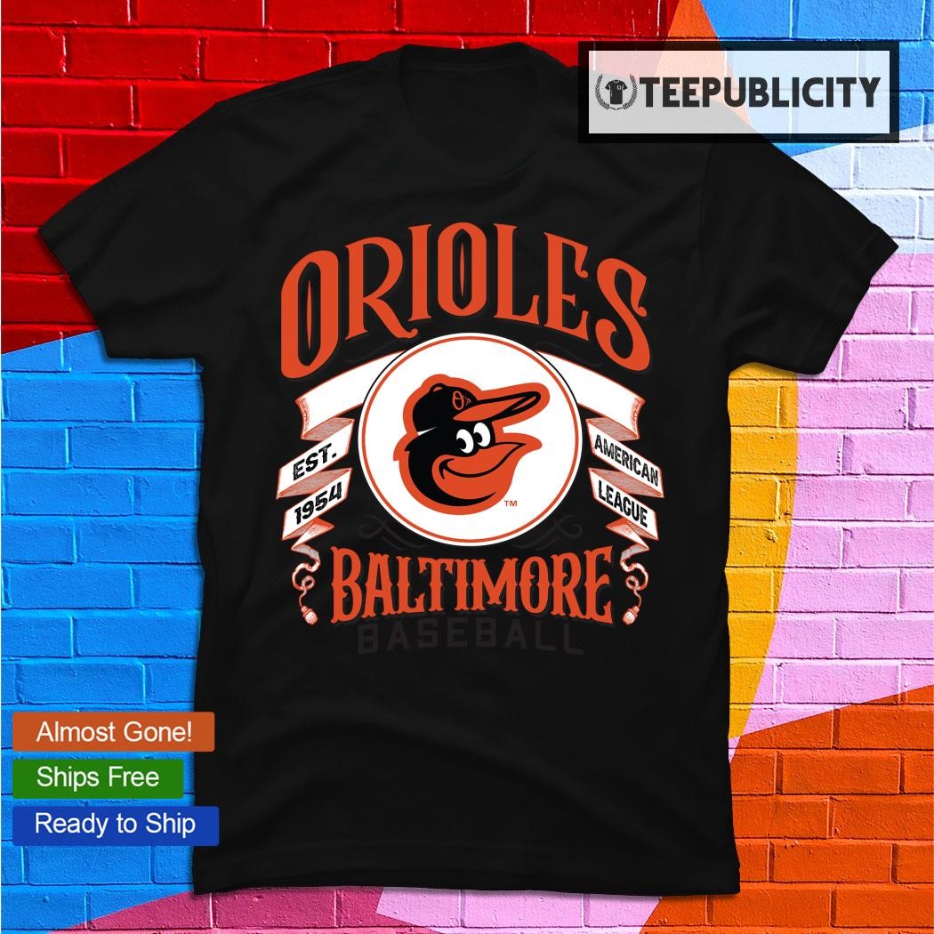 Baltimore Orioles American League retro logo T-shirt, hoodie