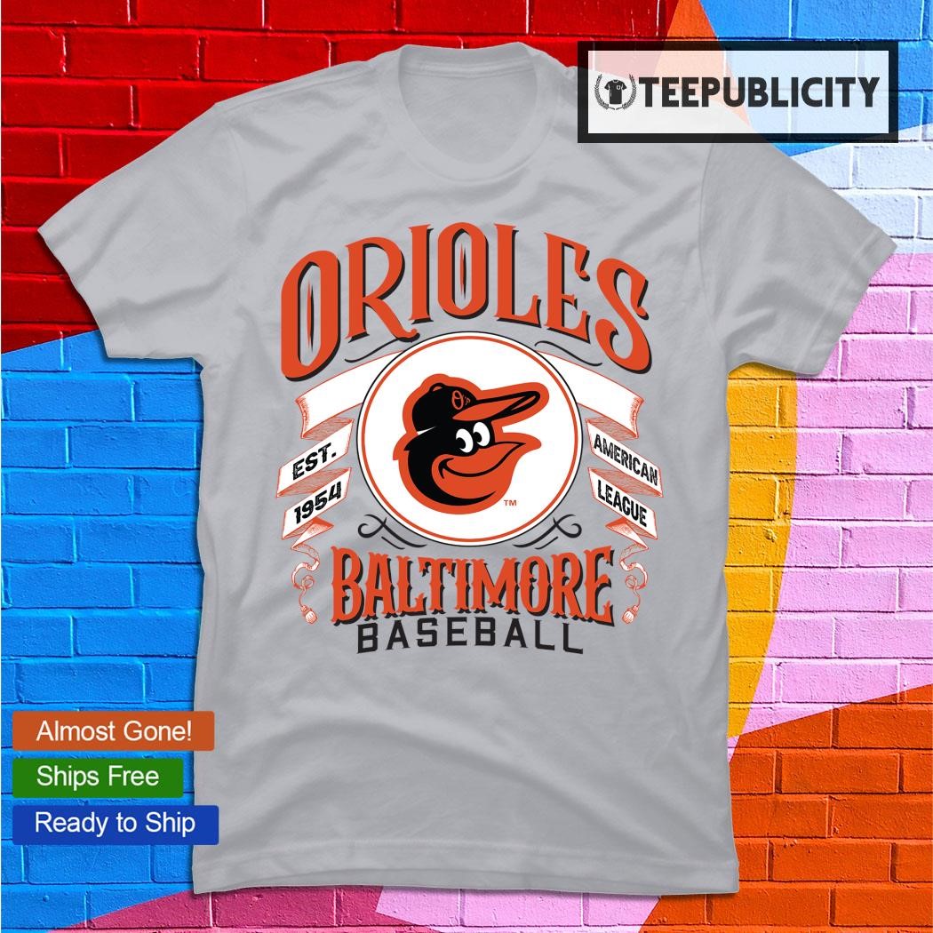 Baltimore Orioles American League retro logo T-shirt, hoodie