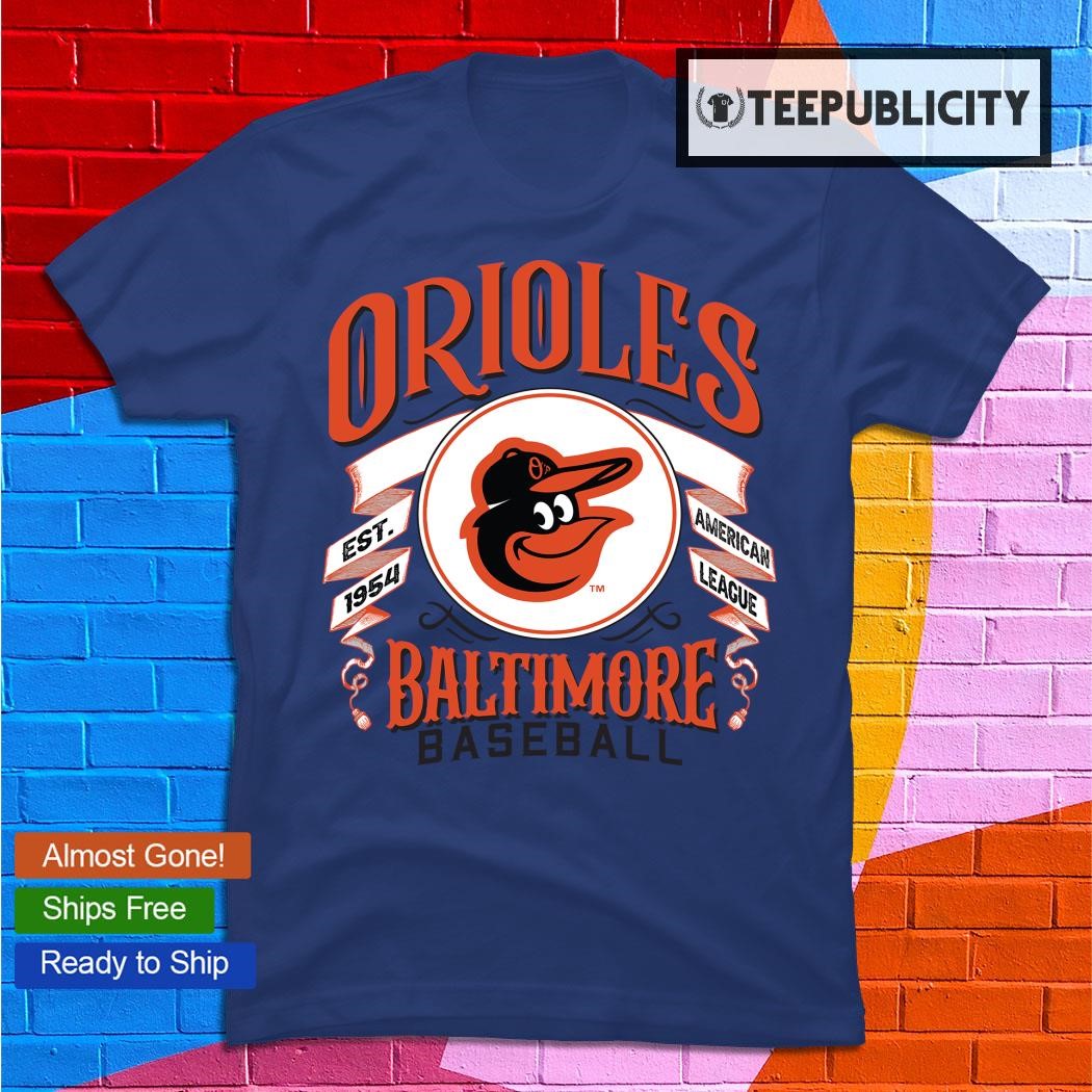 Vintage Baltimore Oriole Est 1954 Baseball Shirt, hoodie, sweater
