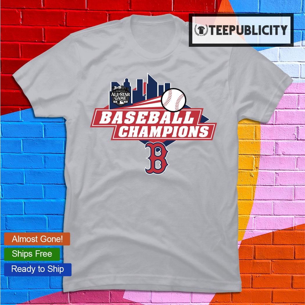 Baseball Champion Boston Red Sox All Star Game logo T-shirt