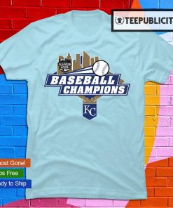 Kansas City Royals Baseball T-shirt Short Sleeve Royal Blue