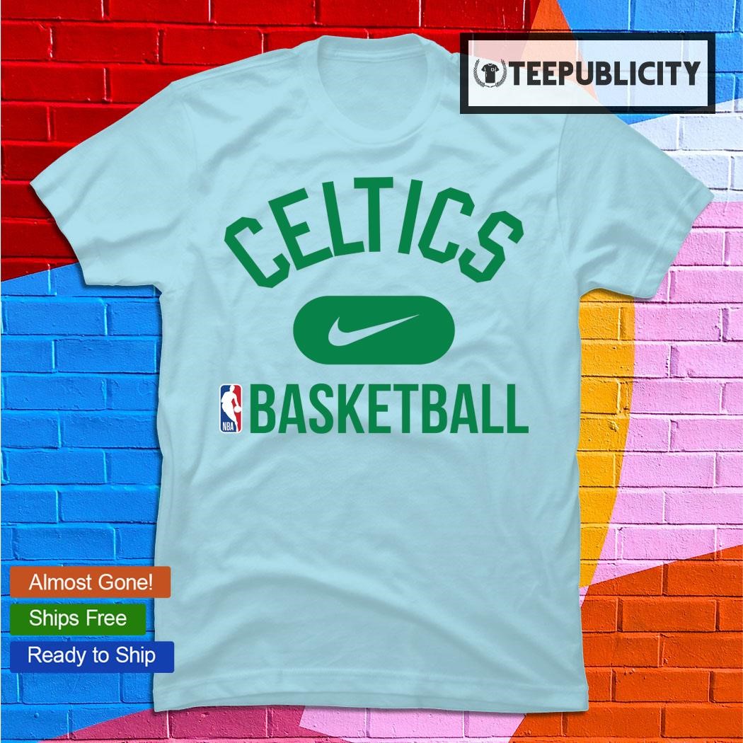 Green Nike NBA Boston Celtics Graphic Logo T-Shirt
