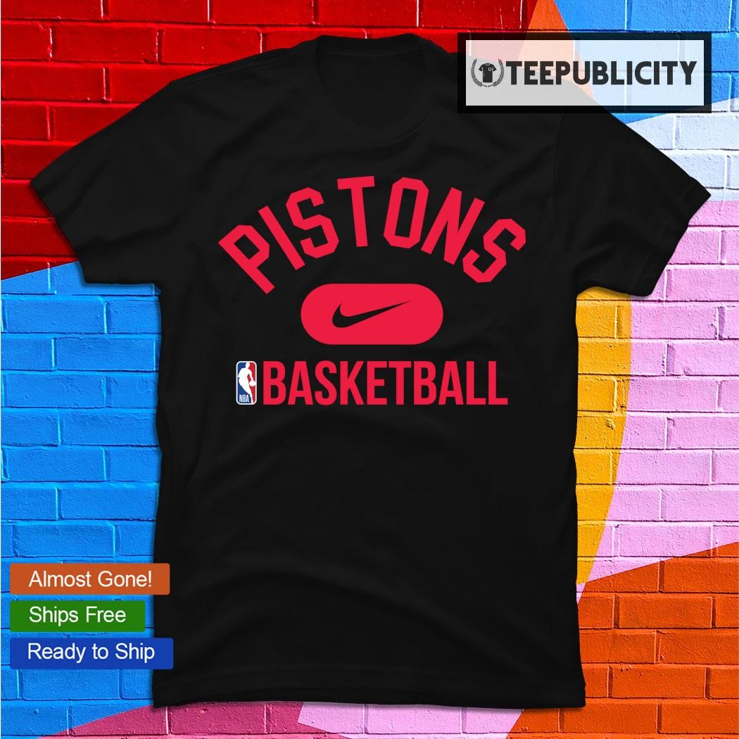 Basketball Detroit Pistons Nike NBA logo T-shirt, hoodie, sweater, long  sleeve and tank top
