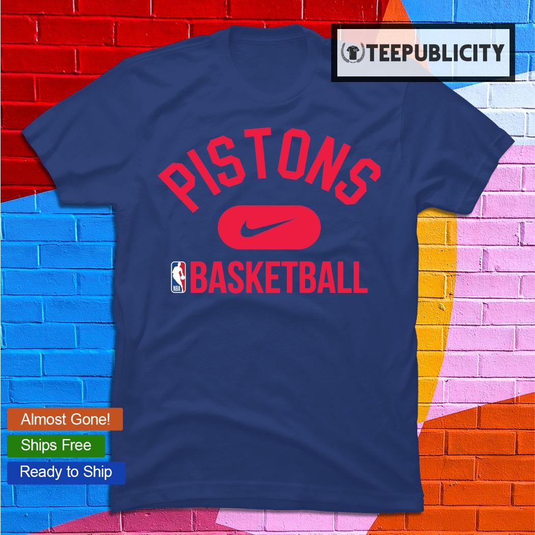 Detroit Pistons Nike Shooting Shirt LT NBA