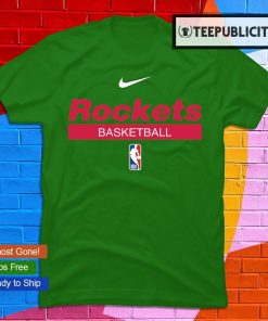 Nike Basketball Houston Rockets long sleeve T-shirt in black