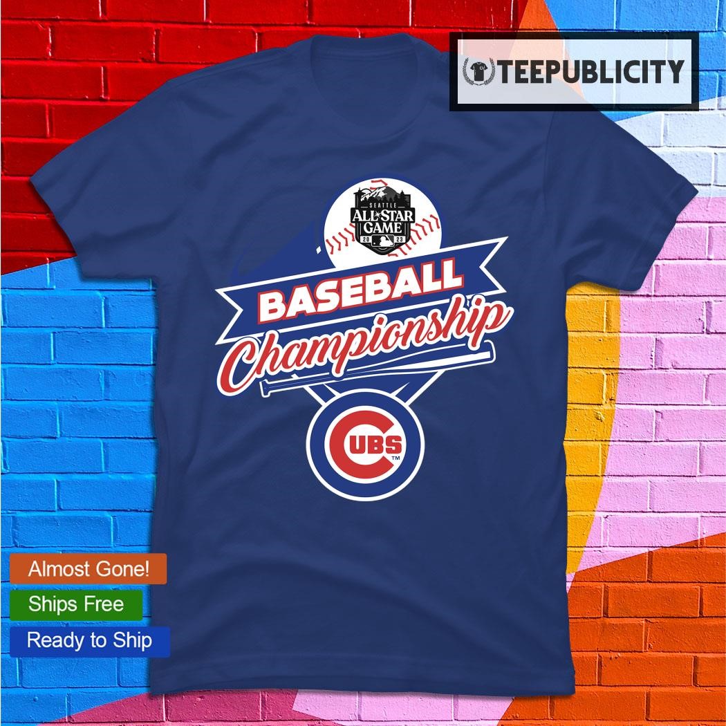 Chicago Cubs Seattle All-star game 2023 baseball Championship logo T-shirt,  hoodie, sweater, long sleeve and tank top