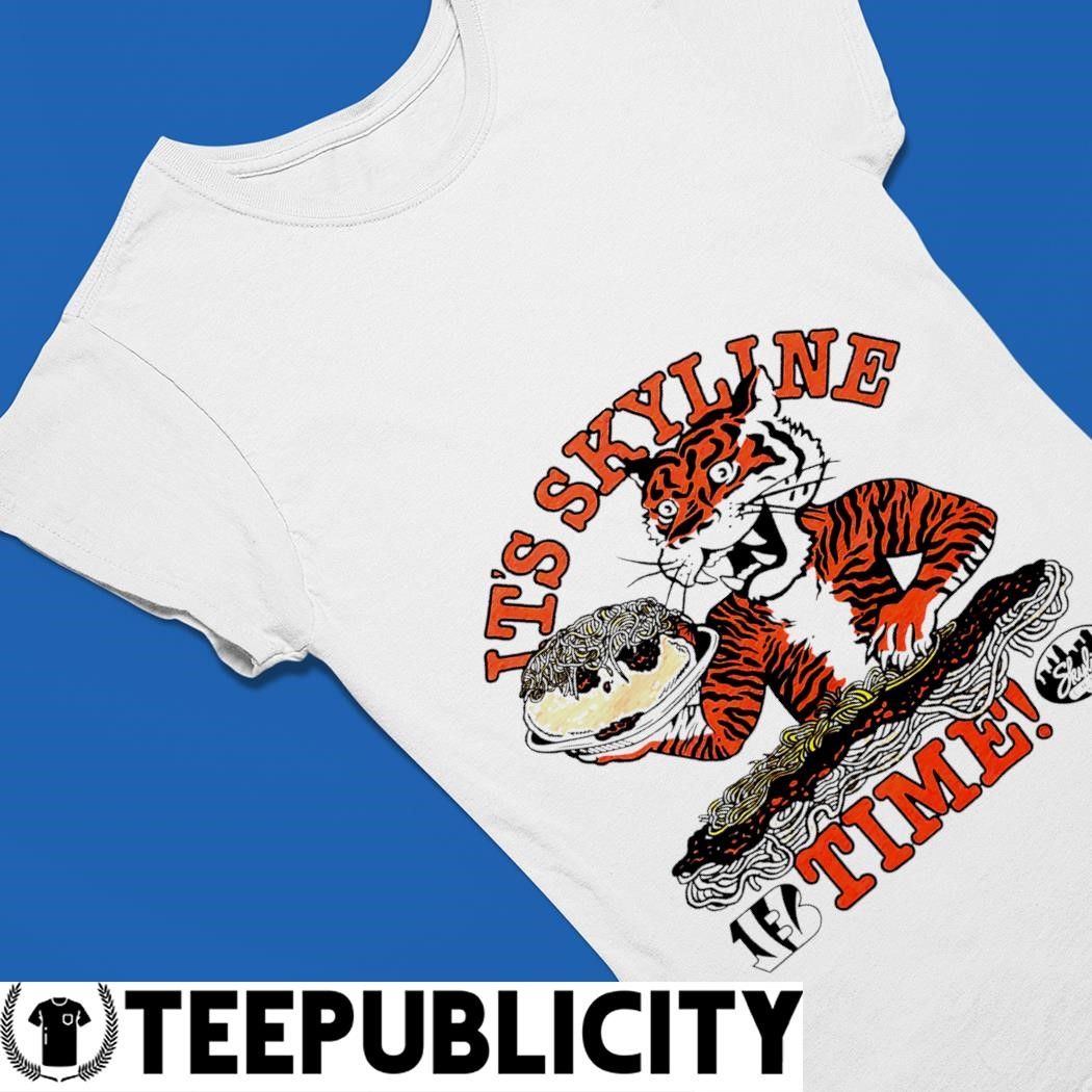 Cincinnati Bengal Tiger White Tee - Cincinnati Mens & Womens Shirt