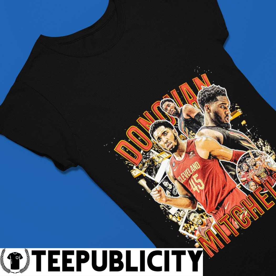 Donovan Mitchell Jr. Cleveland Cavaliers all time retro shirt - Limotees