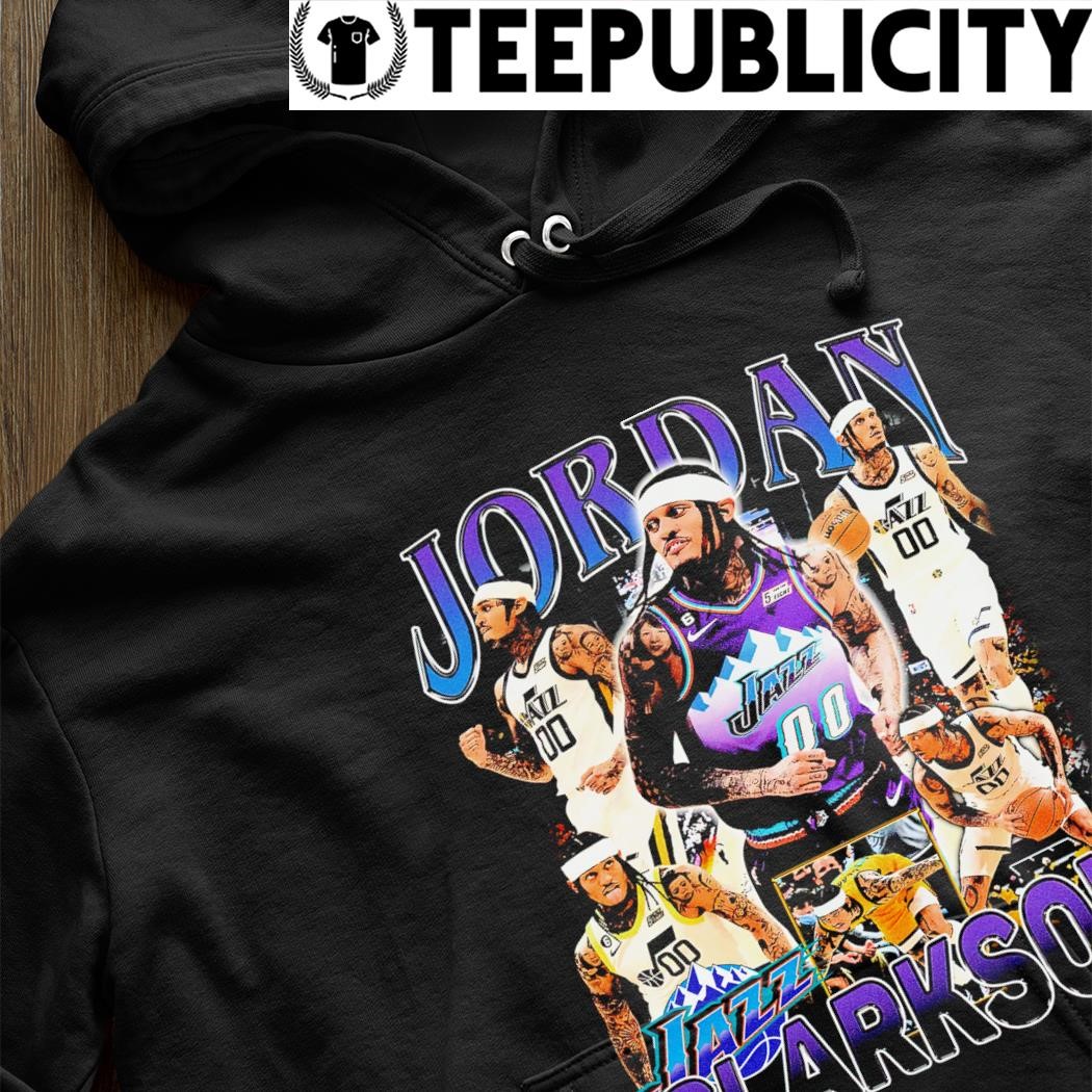 Jordan Clarkson Utah Jazz all time retro shirt, hoodie, sweater