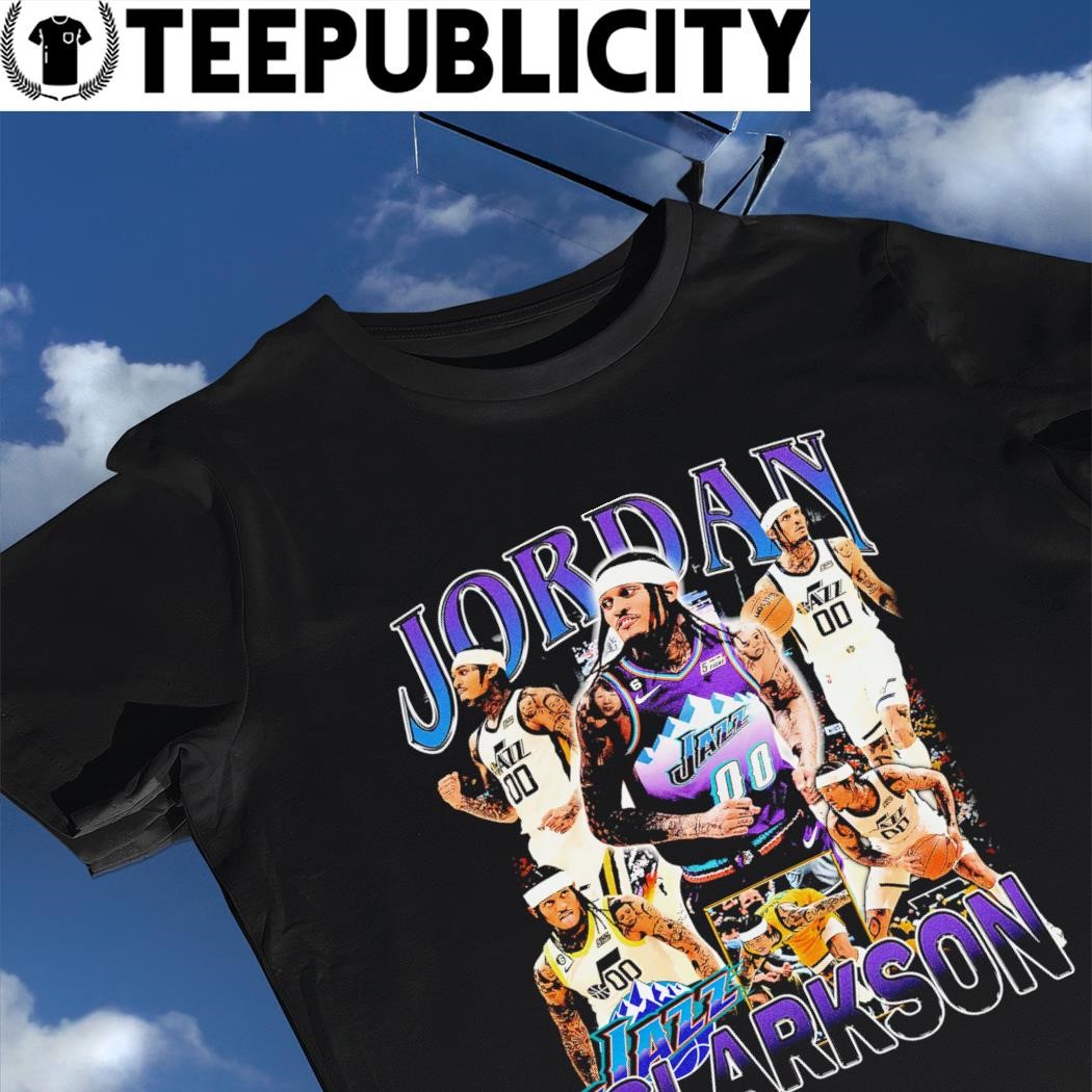 Jordan Clarkson Utah Jazz all time retro shirt, hoodie, sweater, long  sleeve and tank top