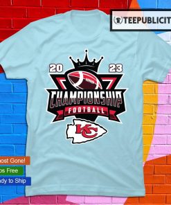 Kansas City Chiefs 2023 Championship Football NFL logo T-shirt, hoodie,  sweater, long sleeve and tank top