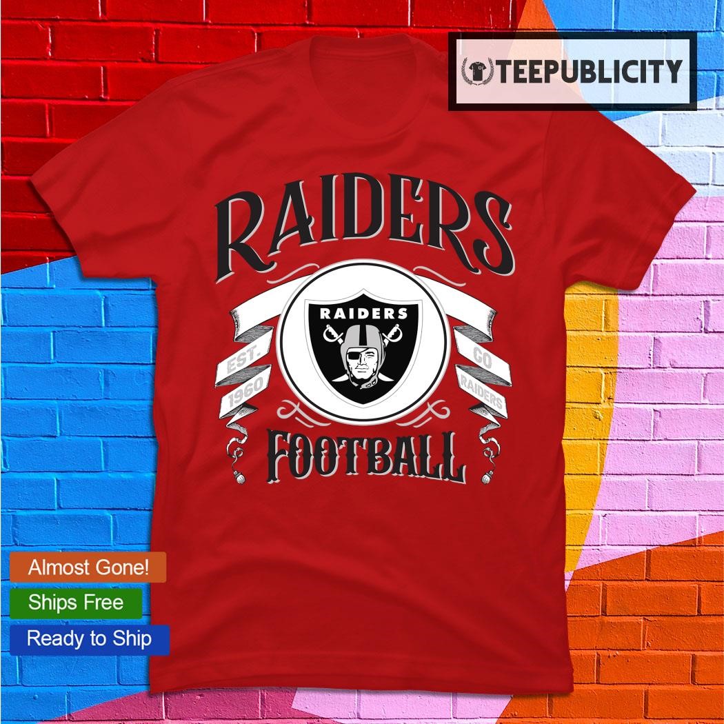 Las Vegas Raiders NFL Football go Raiders retro logo T-shirt, hoodie,  sweater, long sleeve and tank top
