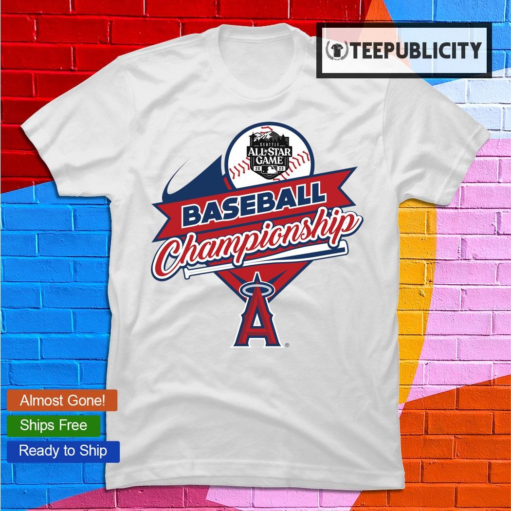 Official los angeles angels all star game baseball logo 2023 T