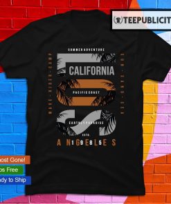 California Los Angeles T-shirt Design