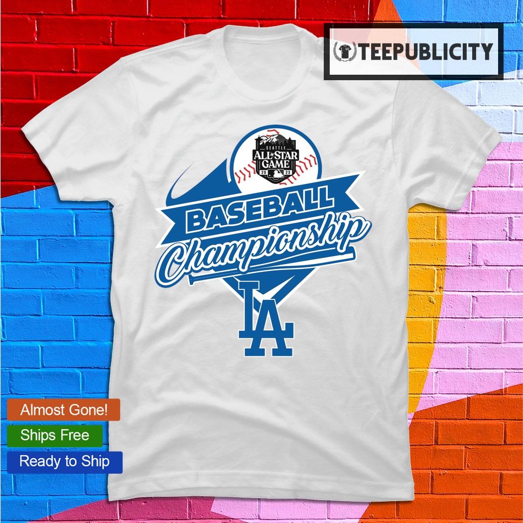 Los Angeles Dodgers Seattle All-star game 2023 baseball Championship logo T- shirt, hoodie, sweater, long sleeve and tank top