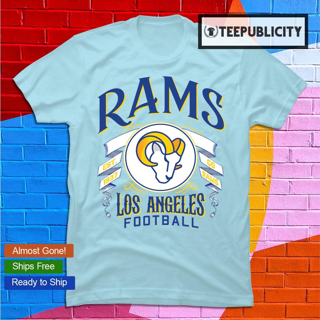 Los Angeles La Rams Vintage T-Shirt For Unisex 