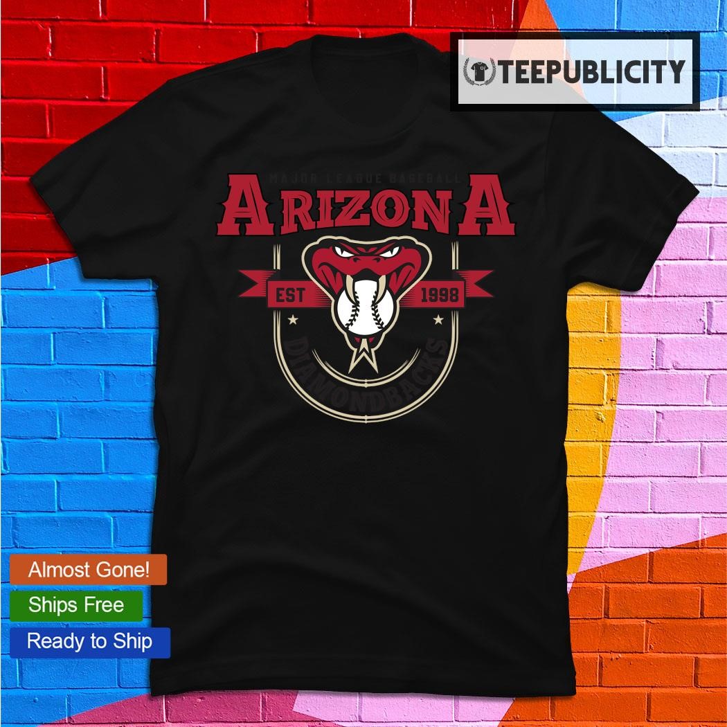 Arizona Diamondbacks National League retro logo T-shirt, hoodie