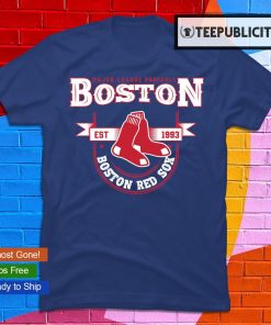 Majestic, Shirts, Majestic Boston Red Sox Blue Red Dad Tshirt