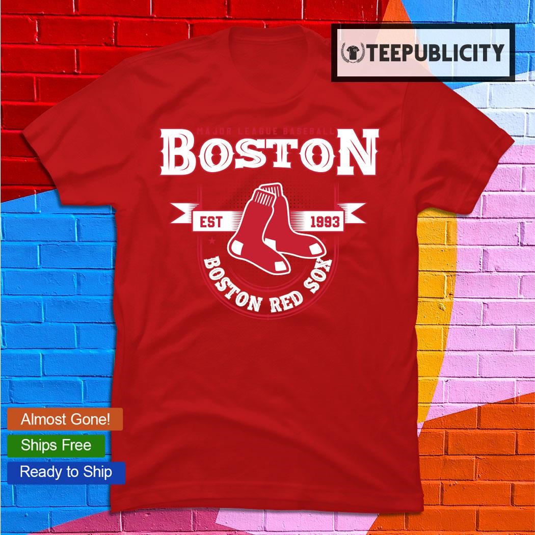 Major League Baseball Boston Red Sox retro logo T-shirt, hoodie
