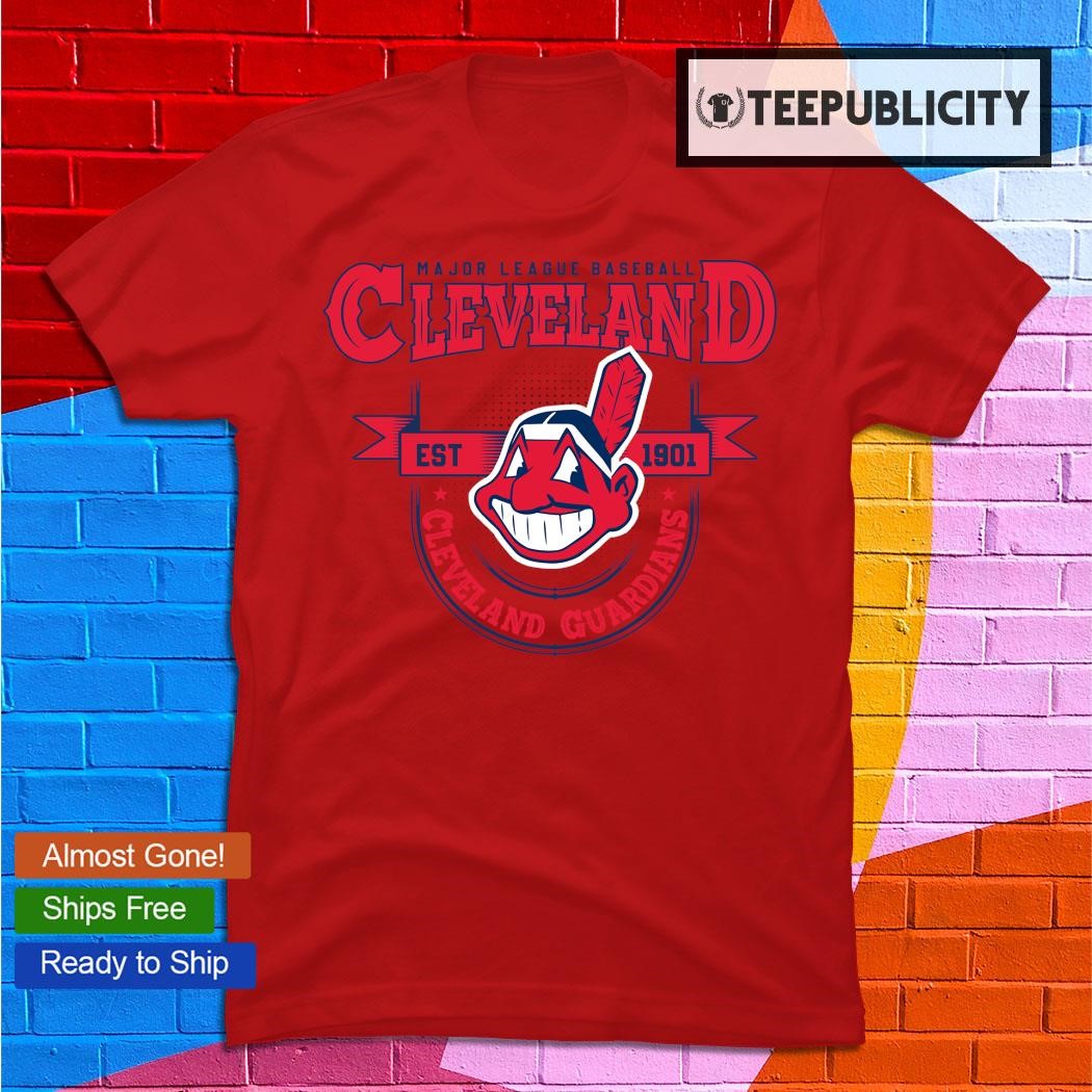 Major League Baseball Cleveland Guardians retro logo T-shirt, hoodie,  sweater, long sleeve and tank top