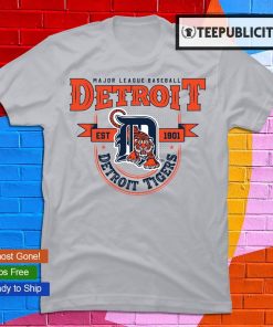 MLB Productions Youth Navy Detroit Tigers T-Shirt Size: 2XL