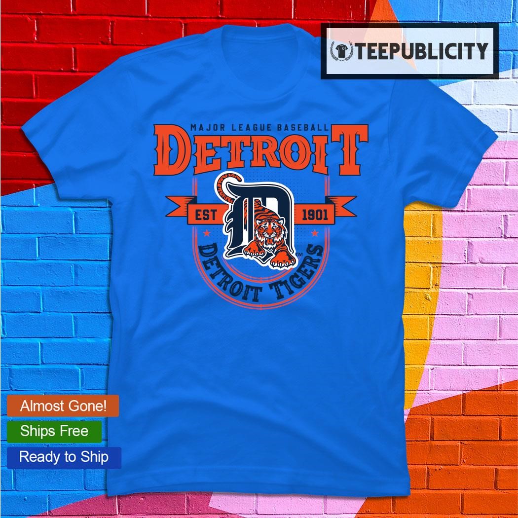 Detroit Tigers Major League Baseball Collection by Fanatics Est 1901 t-shirt,  hoodie, longsleeve, sweater