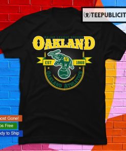 Oakland Athletics baseball est. 1968 American league logo shirt