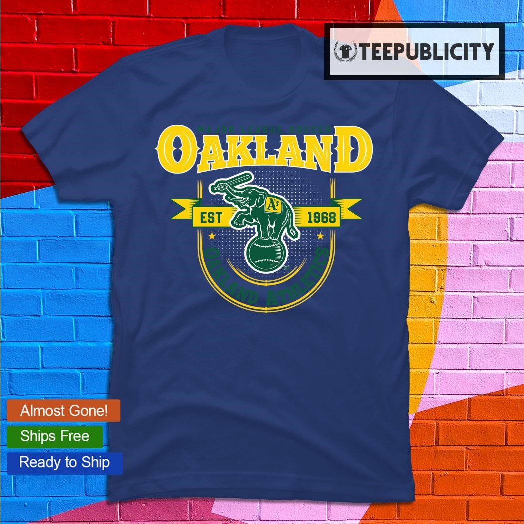 Vintage Kids Oakland Athletics A's T Shirt Large 